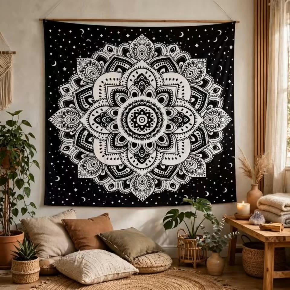 mandala art - wordle art AI video