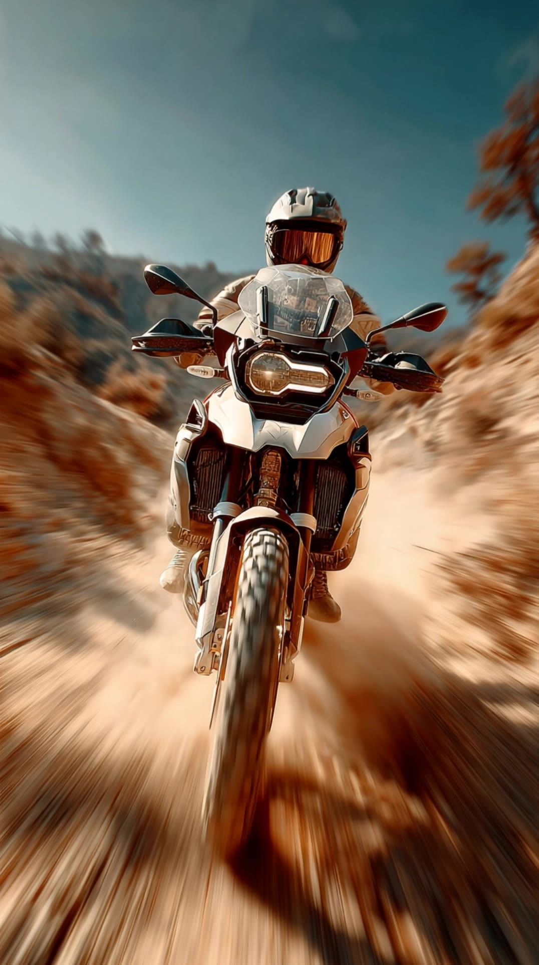Extreme Bike Chase POV 🏍️💨 - pov poster design AI video
