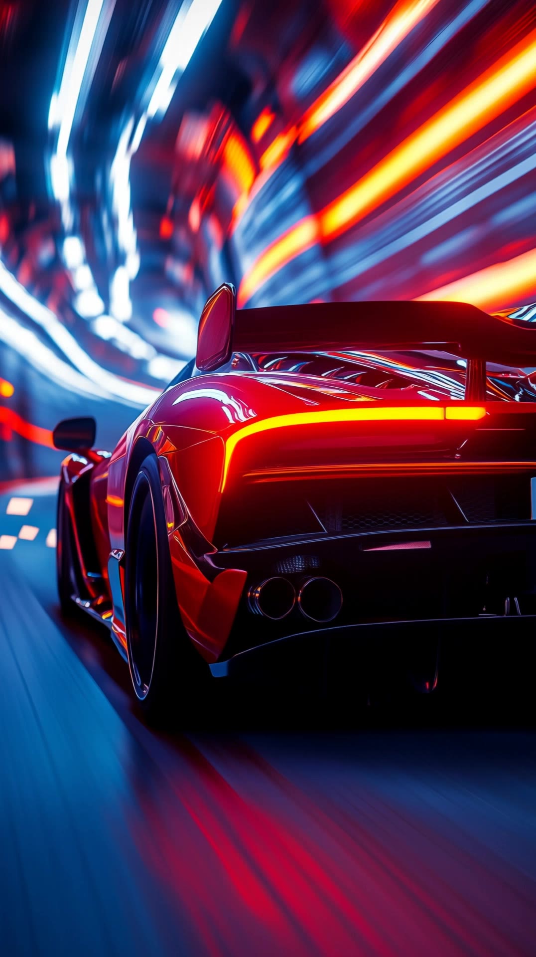 Neon Velocity — Tunnel Speed Bur - kirkified speed AI video