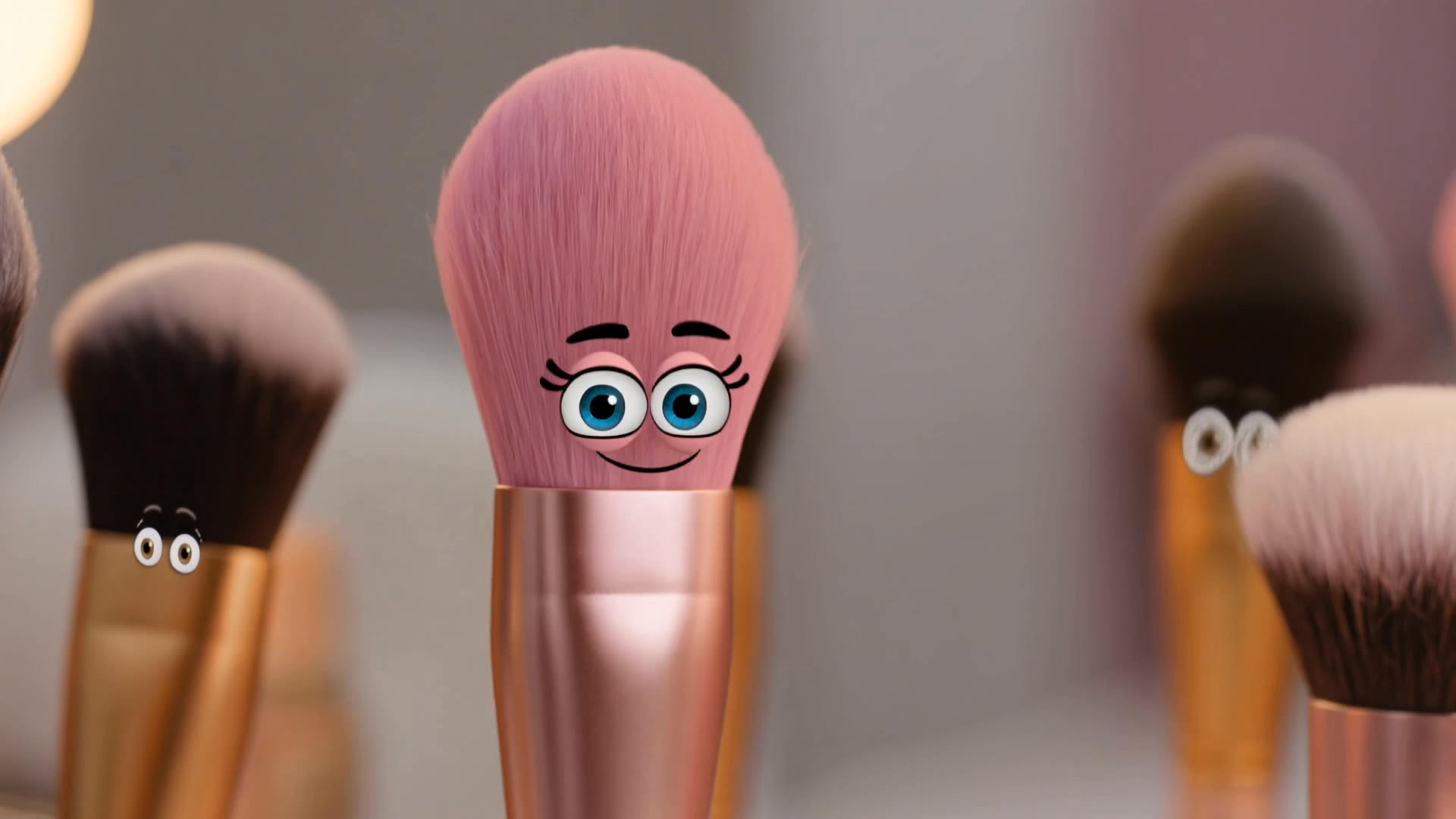 Makeup - product ad AI video