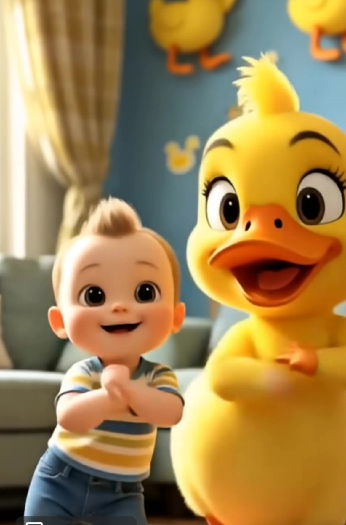 Kling AI work 318317048617564 - kids wallpaper AI video
