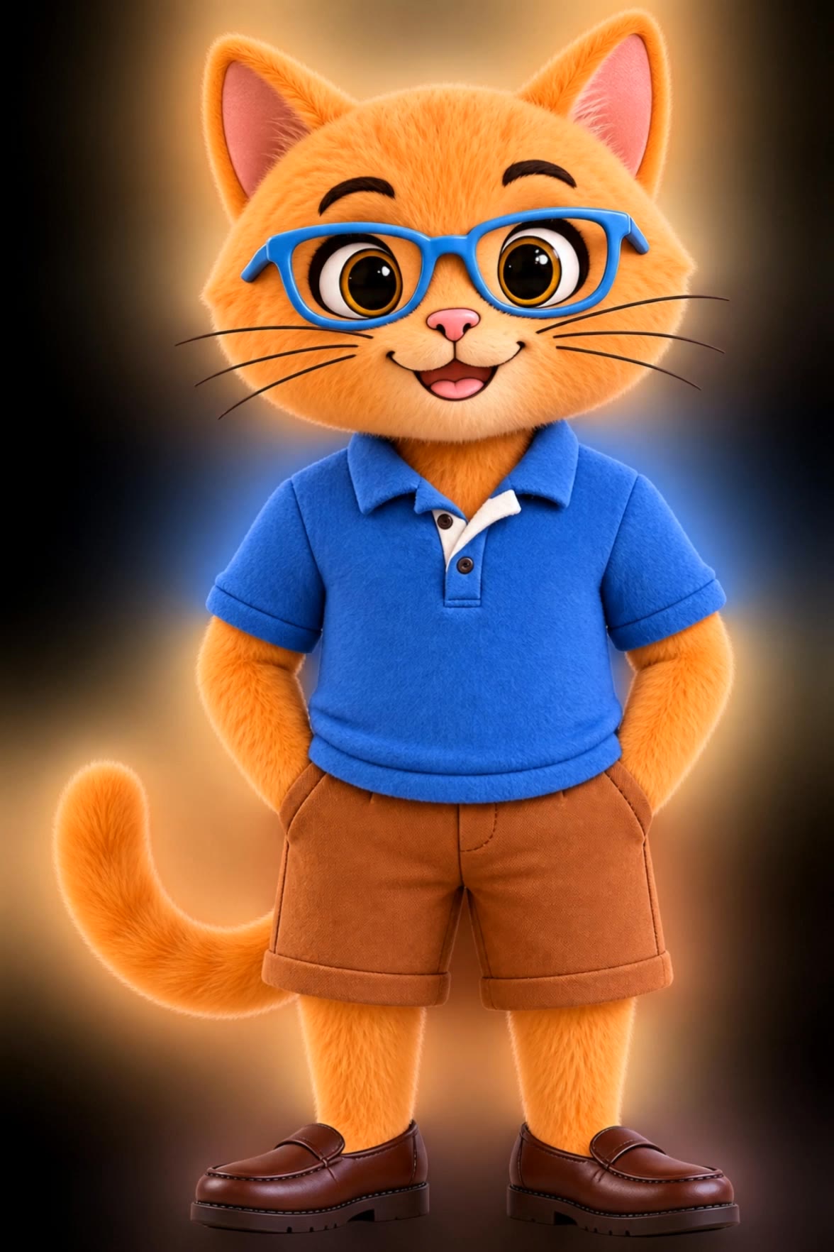 Smarty the Cat - cute cat ai AI video