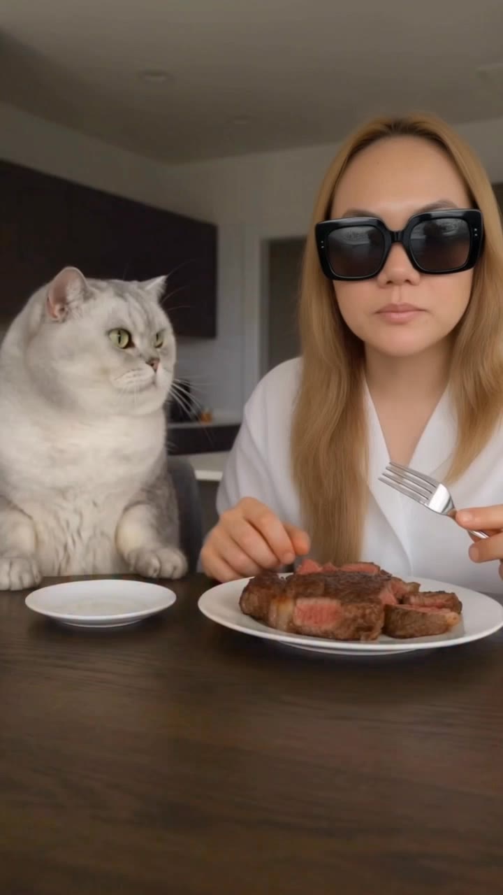 Funny Cat Video - ai cat video AI video