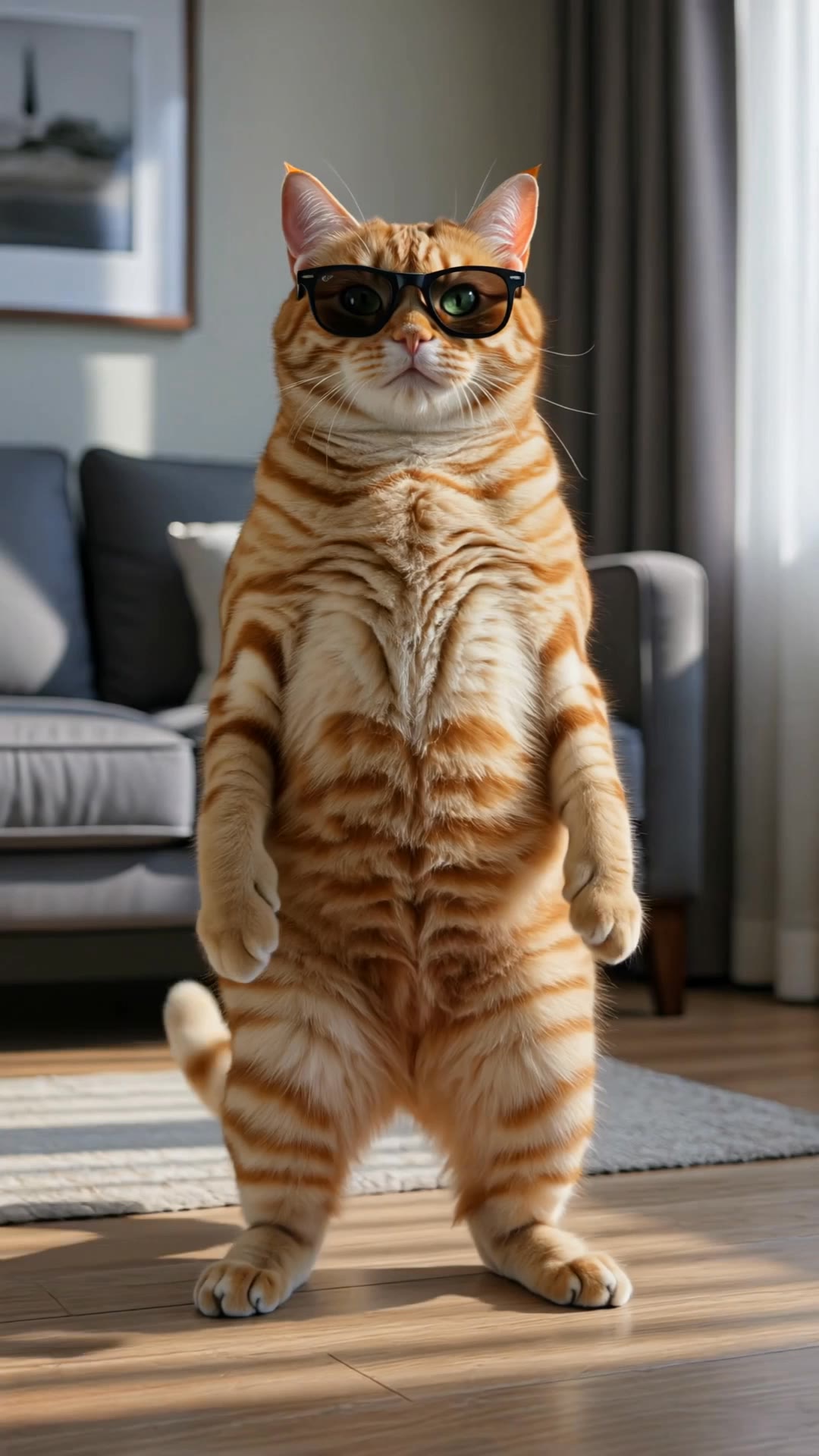 A funny cat - ai cat video AI video
