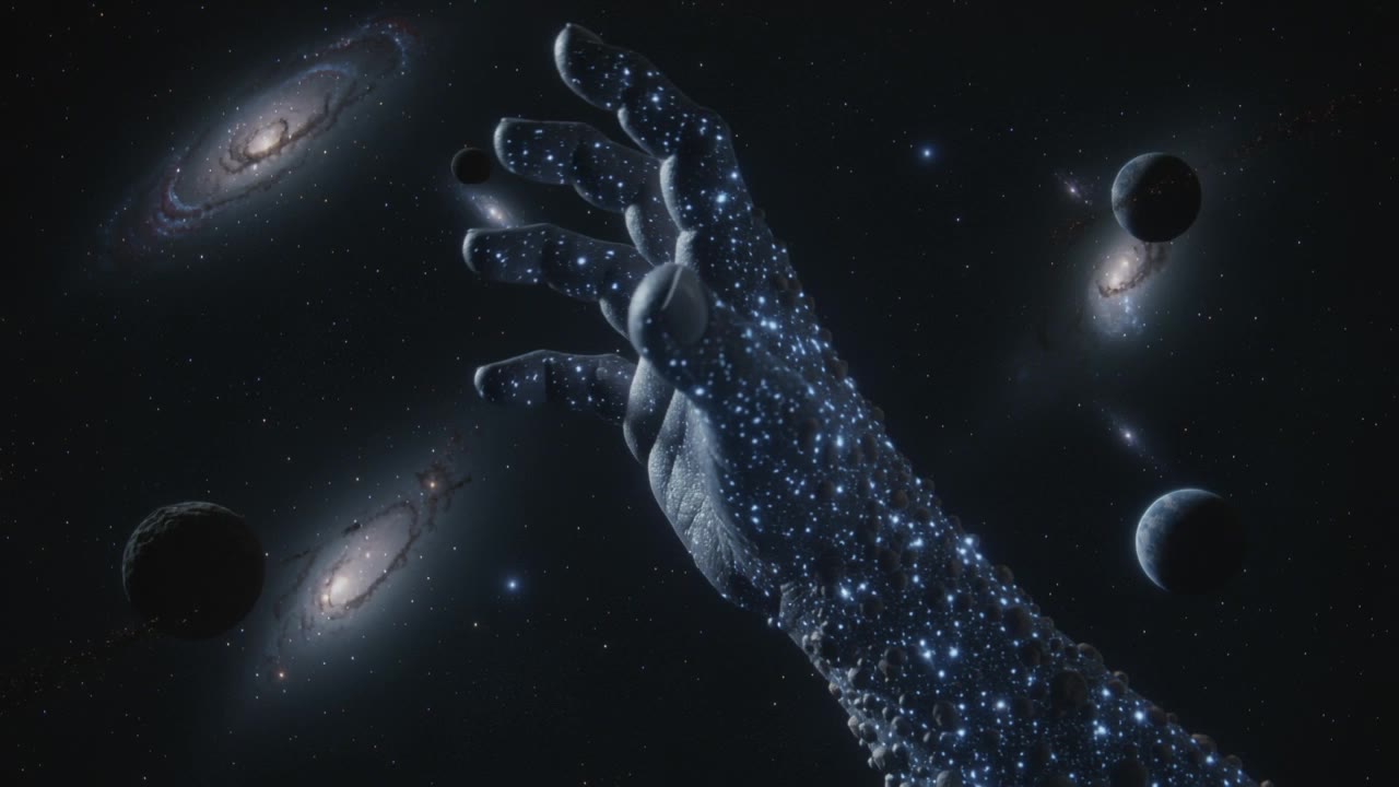 Galaxy Hand - galaxy ai AI video