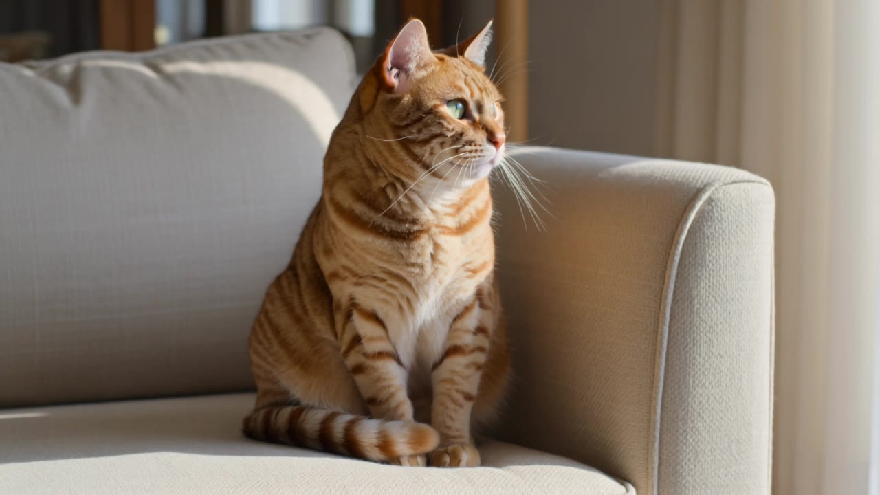 cat - killua cat AI video