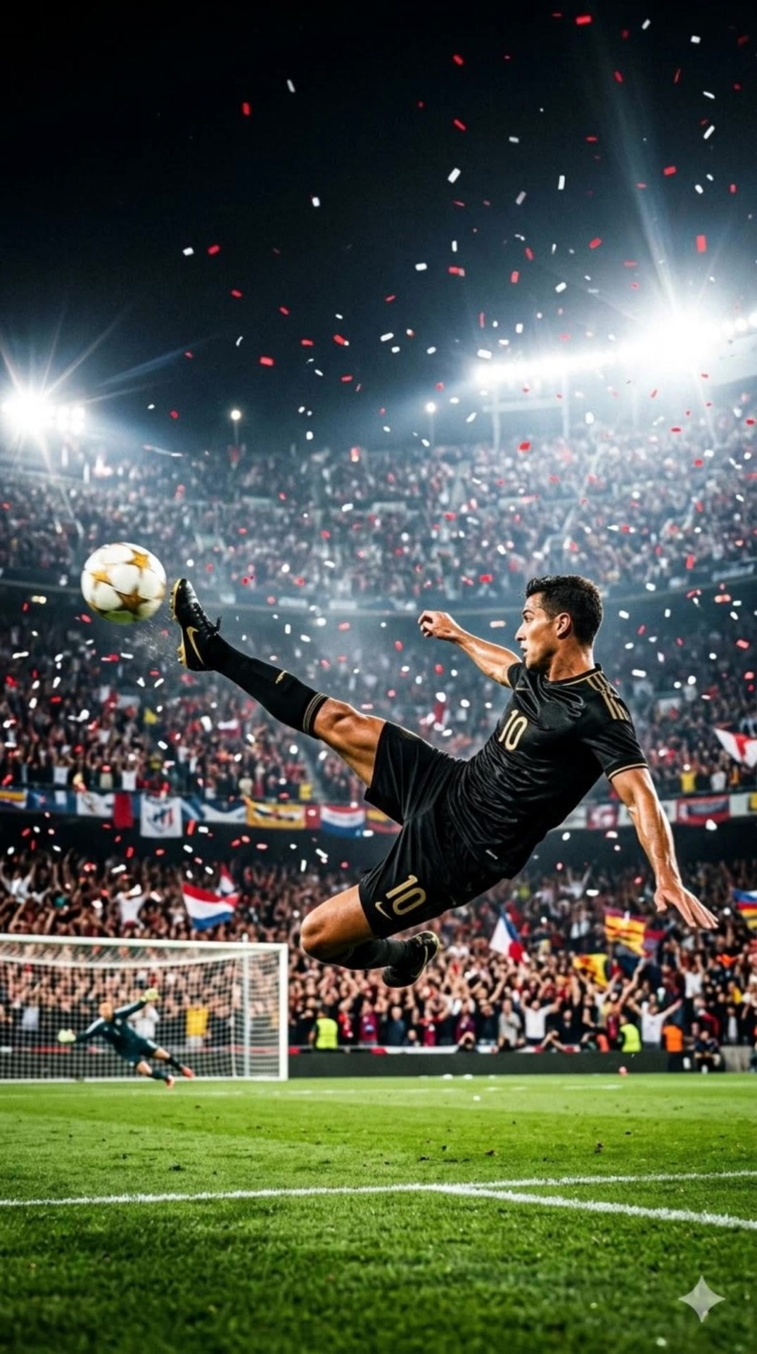 Kling AI work 314734695664923 - bicycle kick AI video