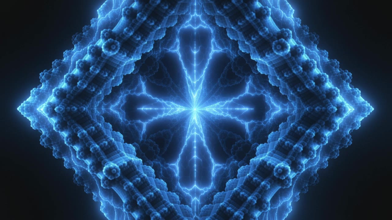 Blue Energy Portal Loop - how ro make blue AI video