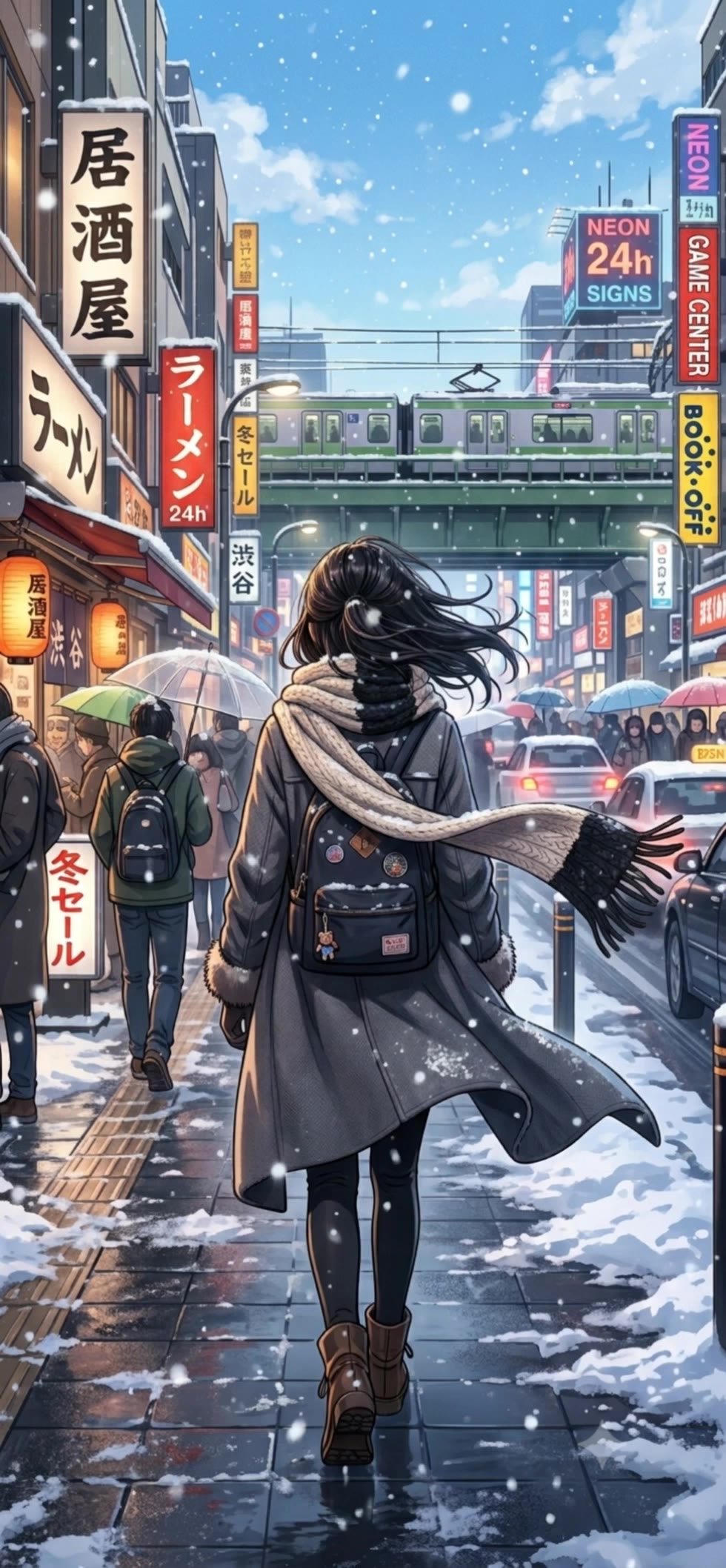 Kling AI work 317382899522866 - kling ai nature phone wallpaper AI video