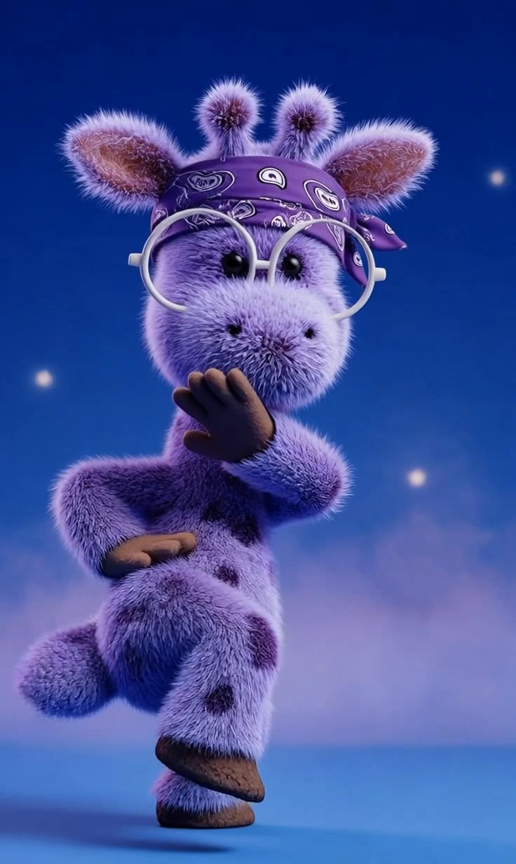 Cute giraffe - canvas for instagram reels AI video