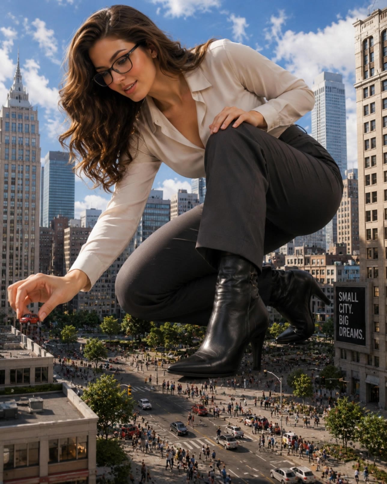 Kling AI work 318524665664607 - giantess ia video AI video