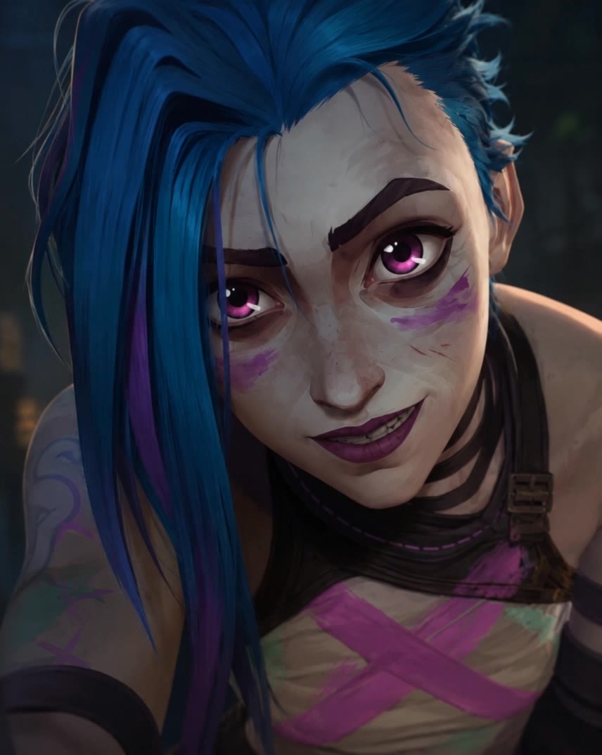 Jinx has plans for you - kling plans AI video