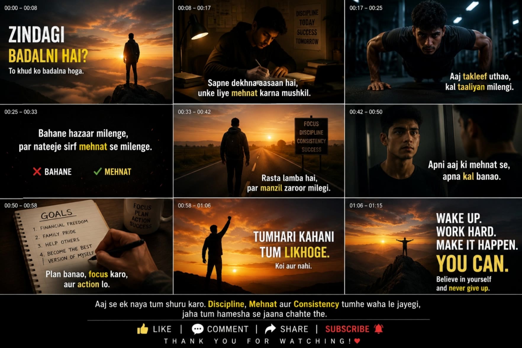 Kling AI work 314033523520933 - saturday quotes inspirational AI video