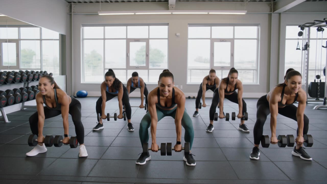 Kling AI work 316027602611305 - fitness video AI video