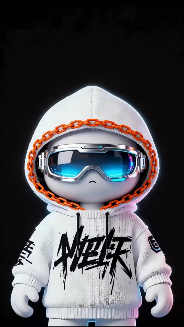 Kling AI work 311684354500660 - goggles drawing AI video
