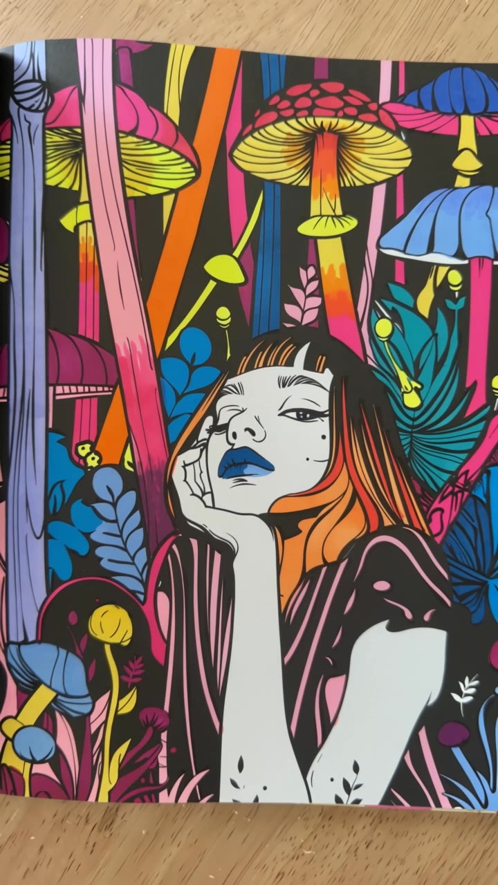 Kling AI work 319976553501109 - AI Coloring Page Generator AI video