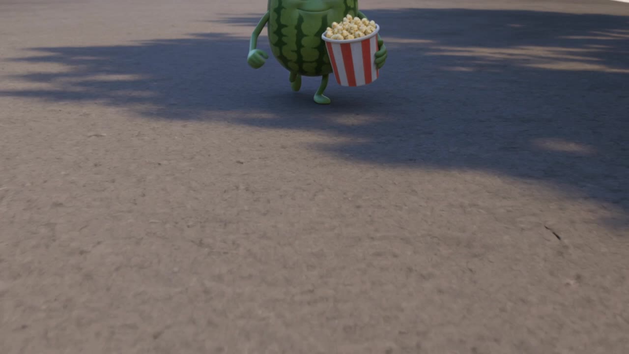 Kling AI work 317684201520865 - popcorn pop AI video