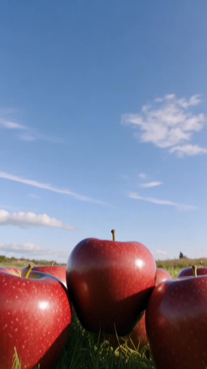 some cool looking apples - cool images draw AI video