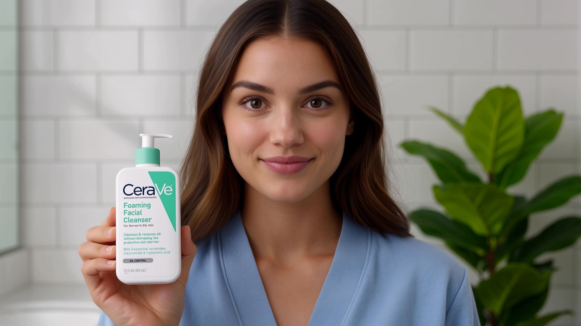 ugc ad promoting cerave - make ugc ai AI video
