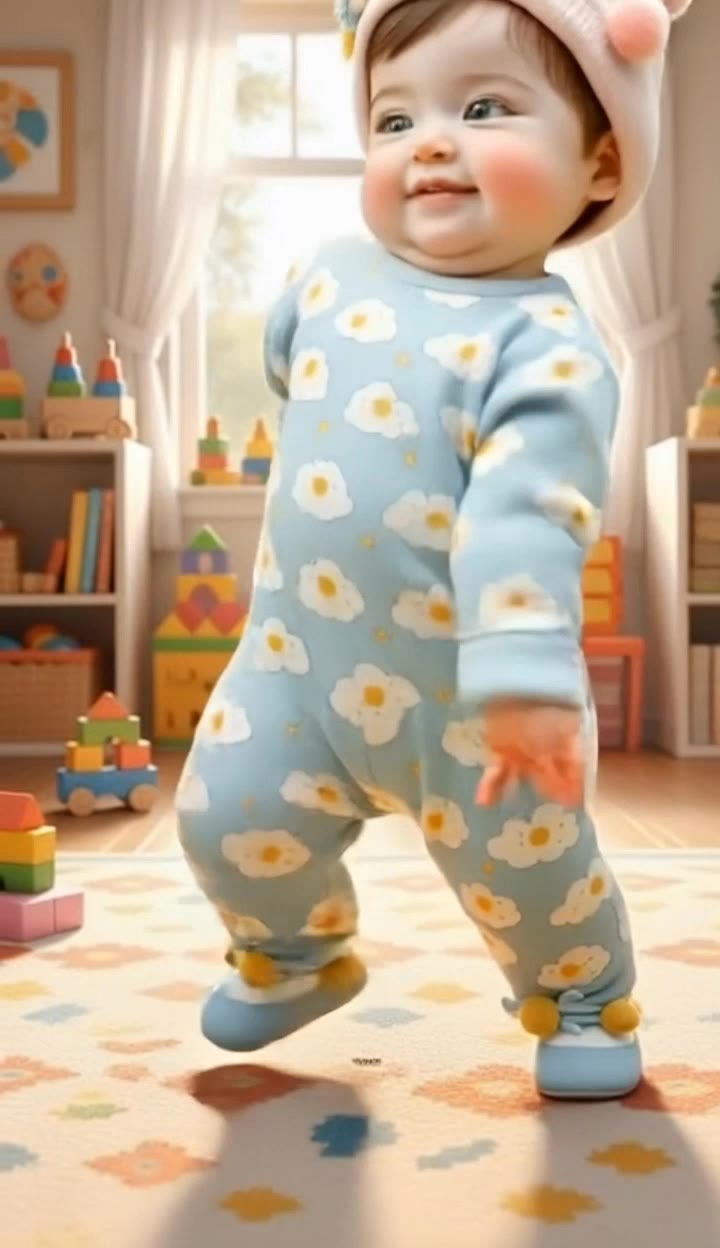 sweet videos long time post  - ai baby videos AI video