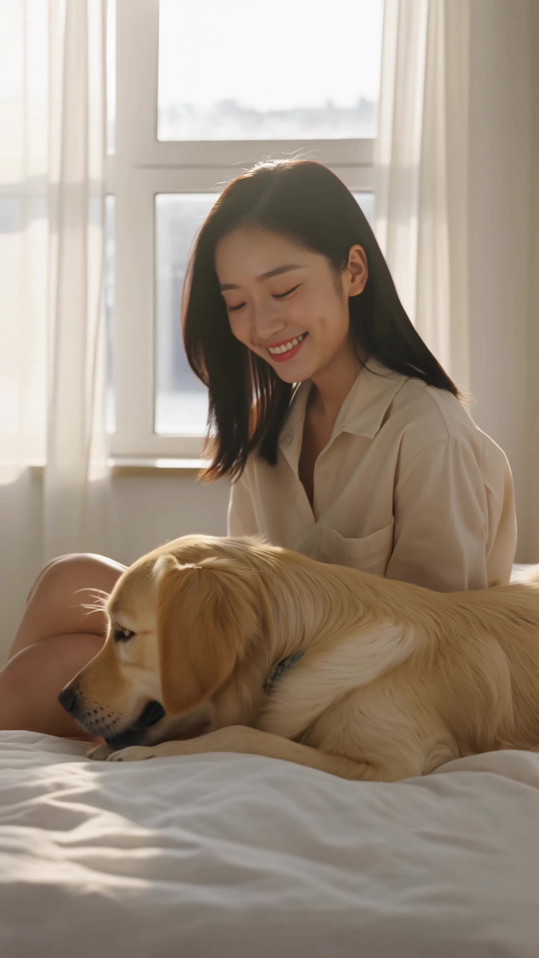 遛狗 - ai movie trailers AI video