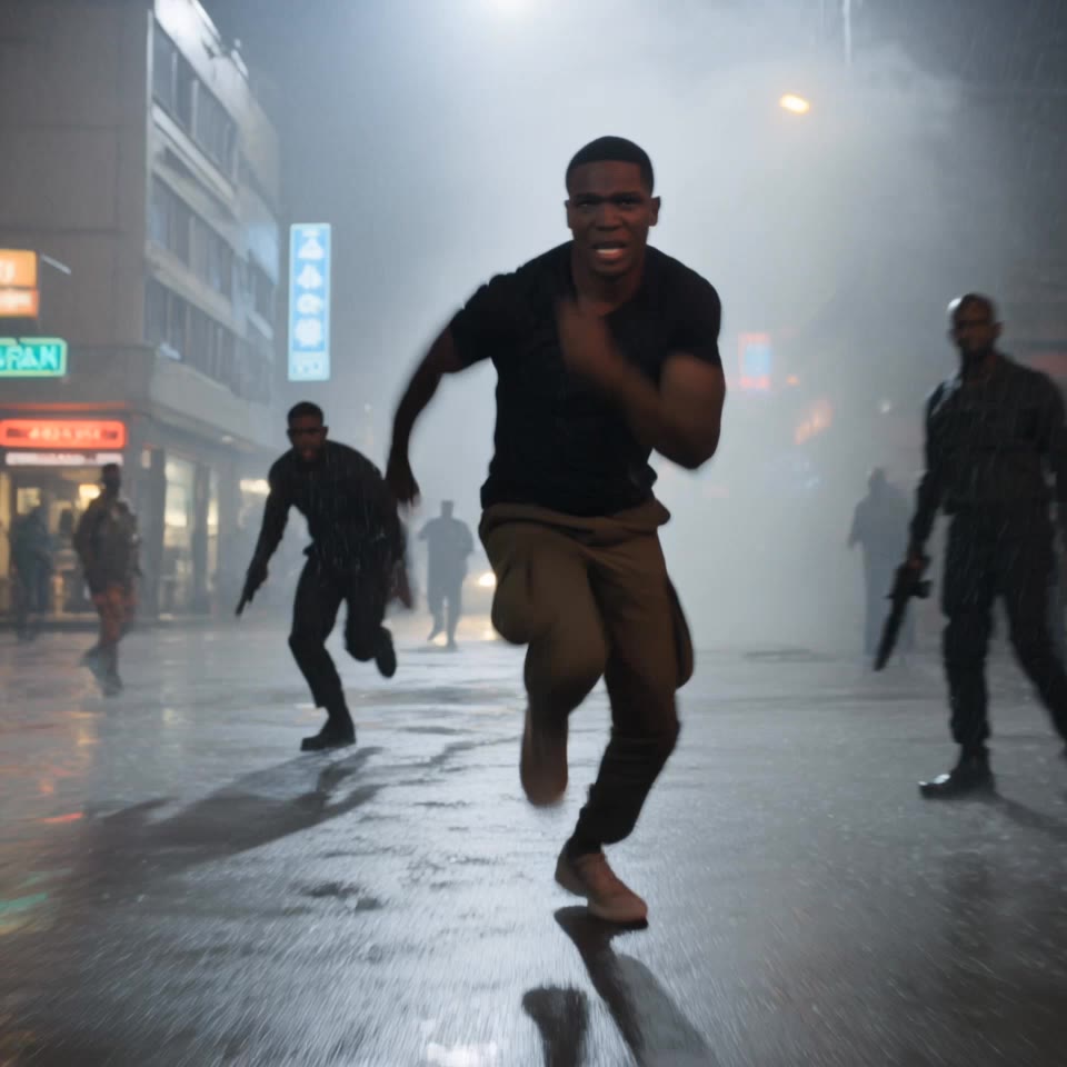 THE CHASE — A Cinematic AI Actio - cinematic style AI video
