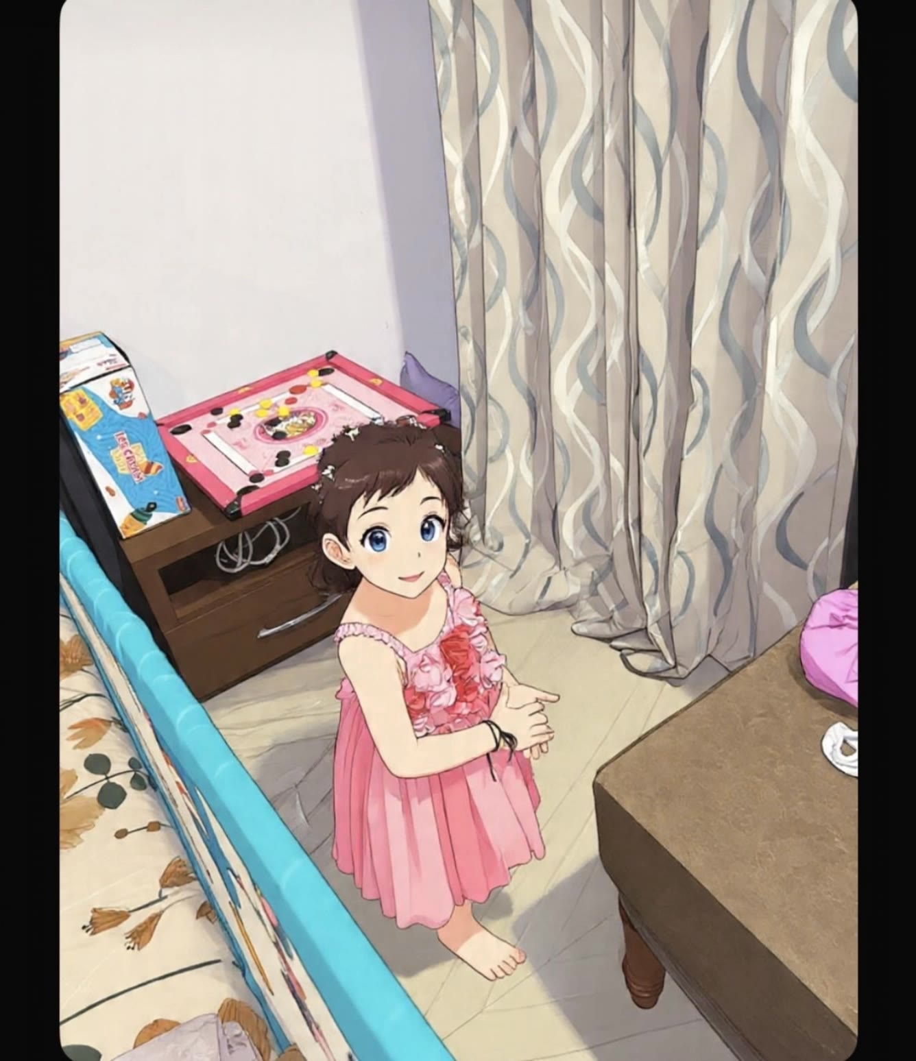 Magical baby girl  - disney character generator AI video