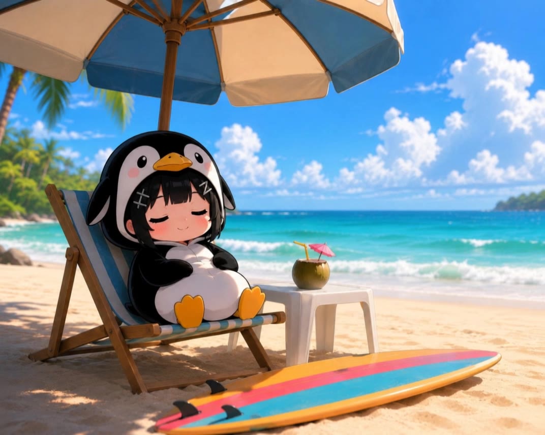 Kling AI work 312643424617431 - summer shade AI video