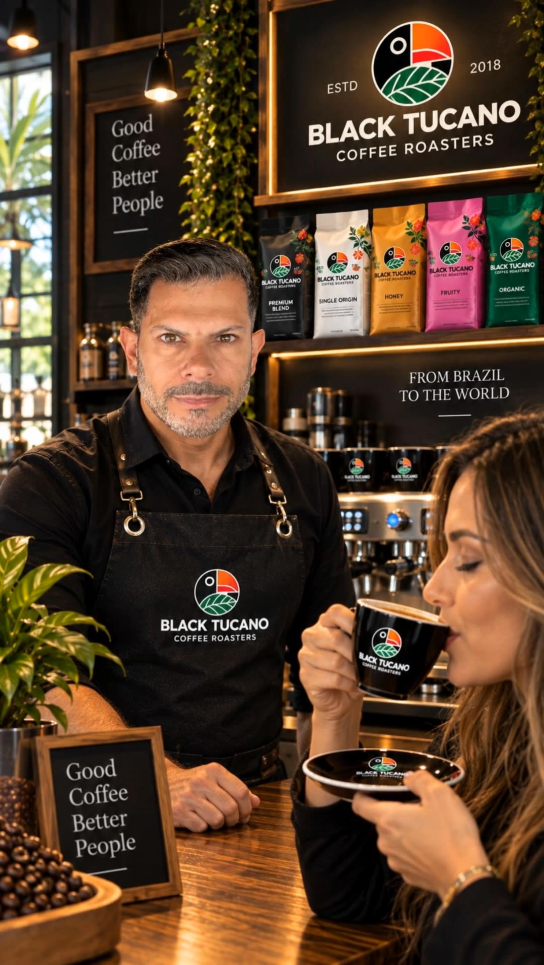The best coffee  - coffee realistic AI video