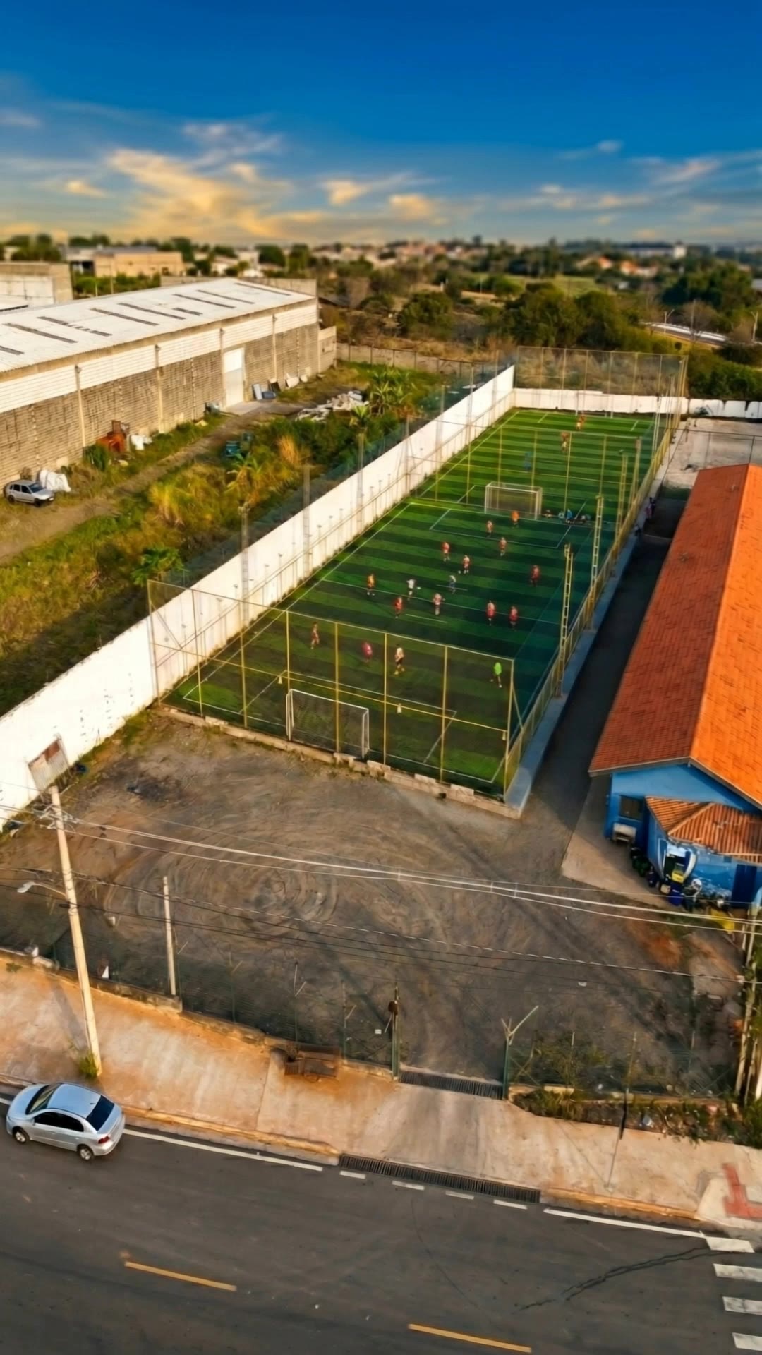 Kling AI work 313260411524905 - pitch view AI video
