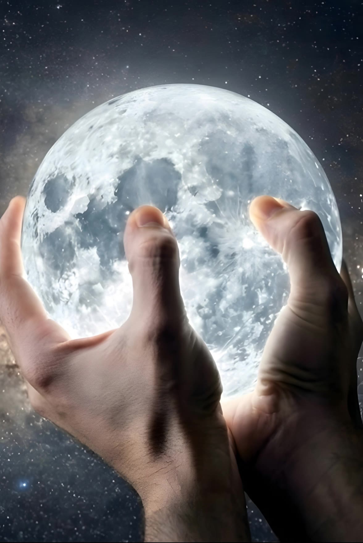 Moon - moon ai effect AI video