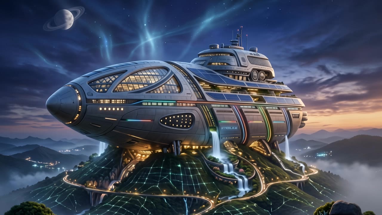 The massive ship - ship prompt generator AI video