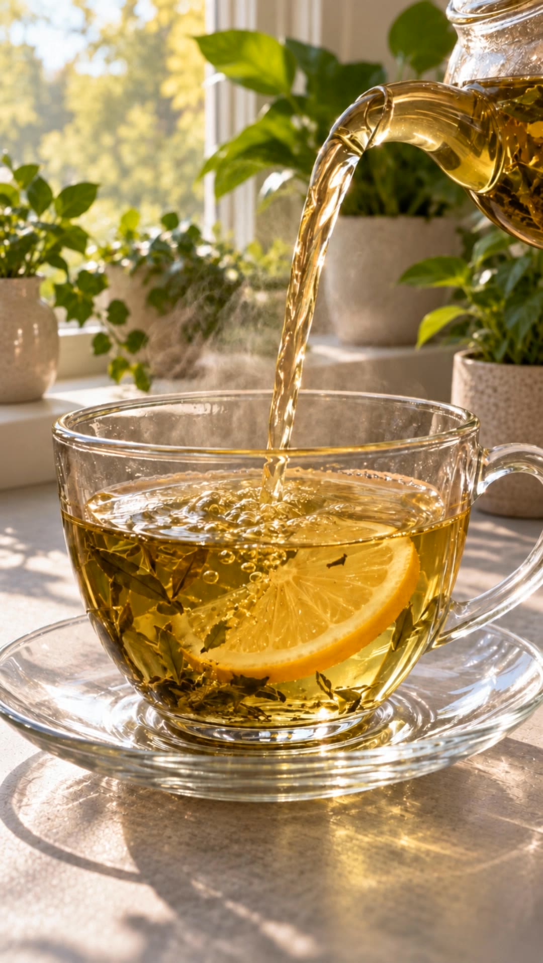 green tea  - gen green AI video