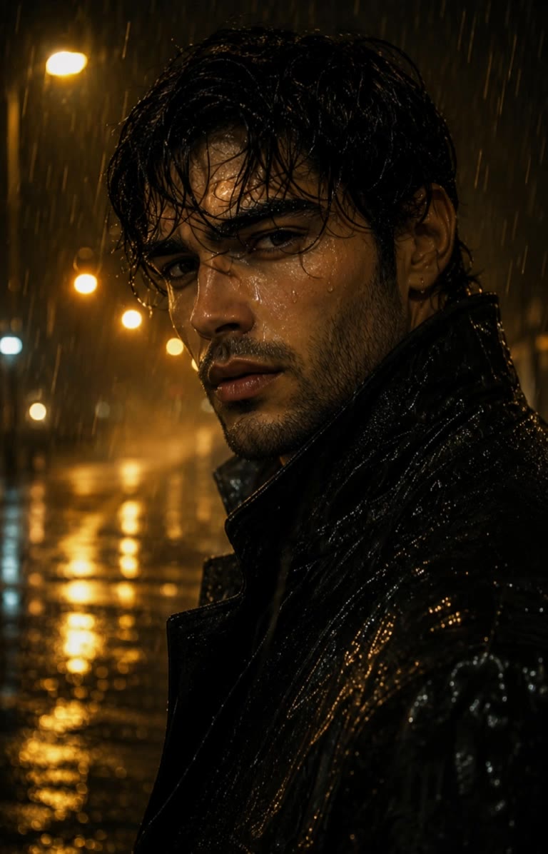 Heavy Rain  - rain desktop wallpaper AI video