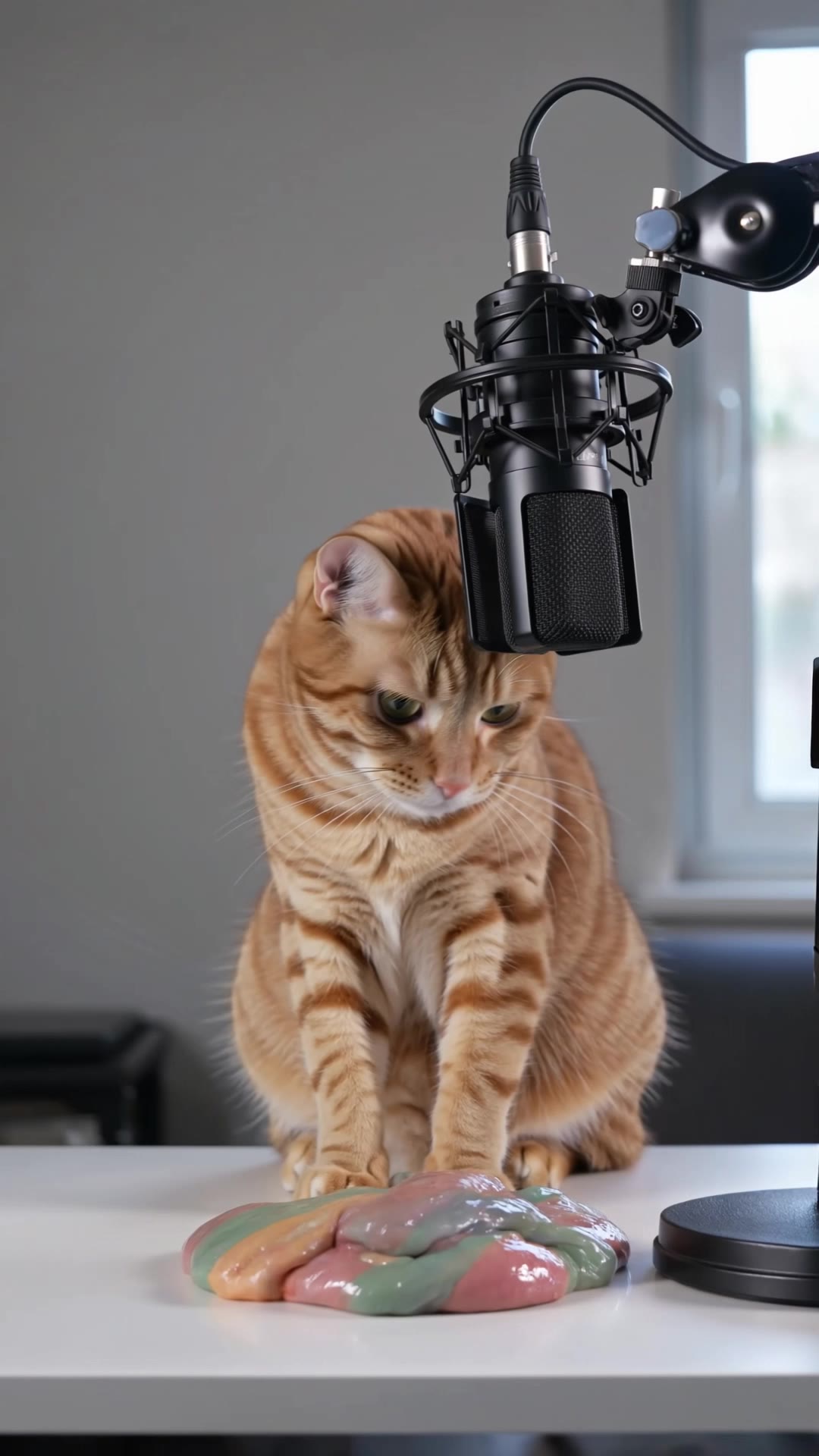 고양이 asmr - creative calm asmr AI video