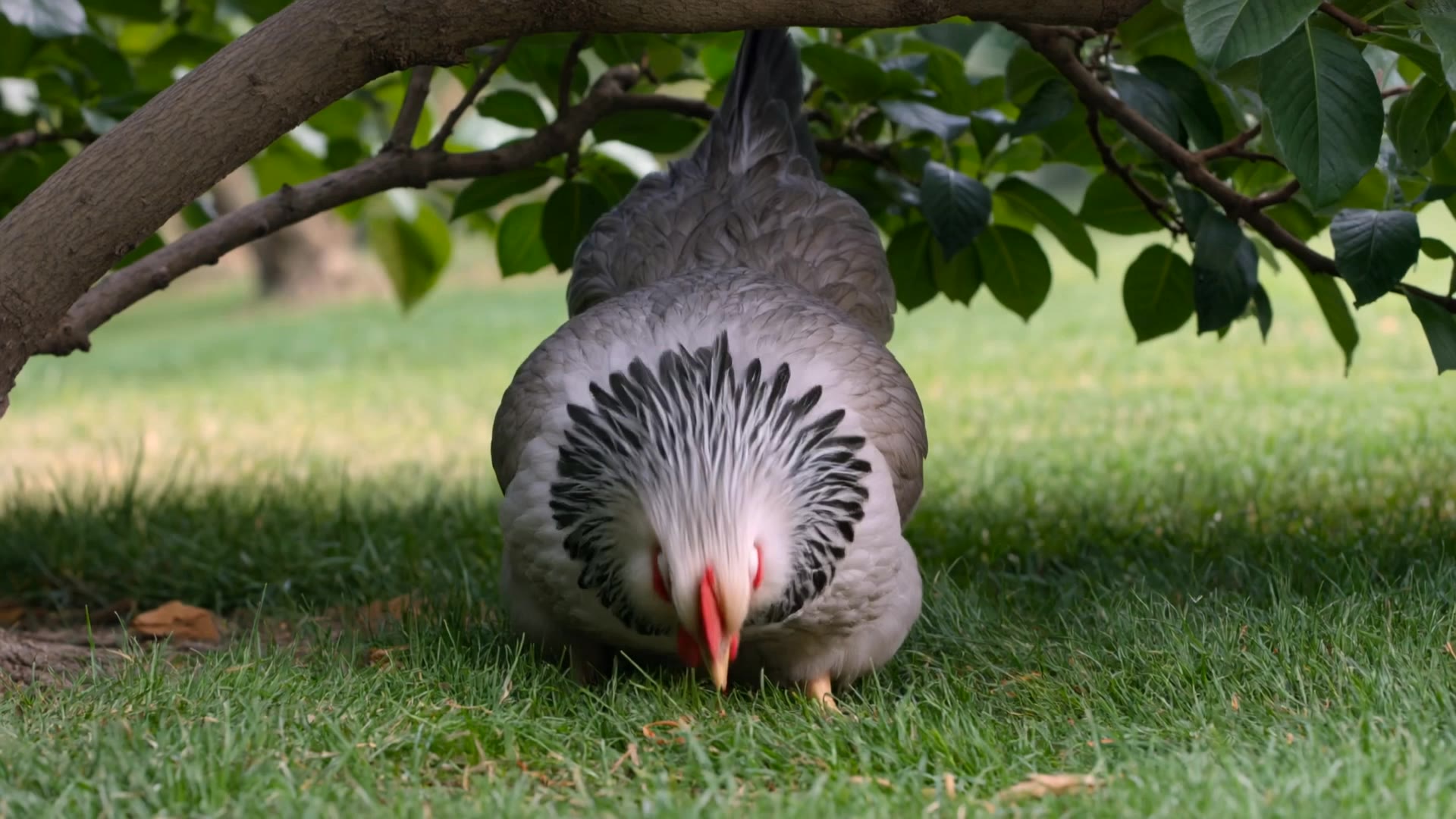 Kling AI work 321377417664004 - evolution of hen AI video
