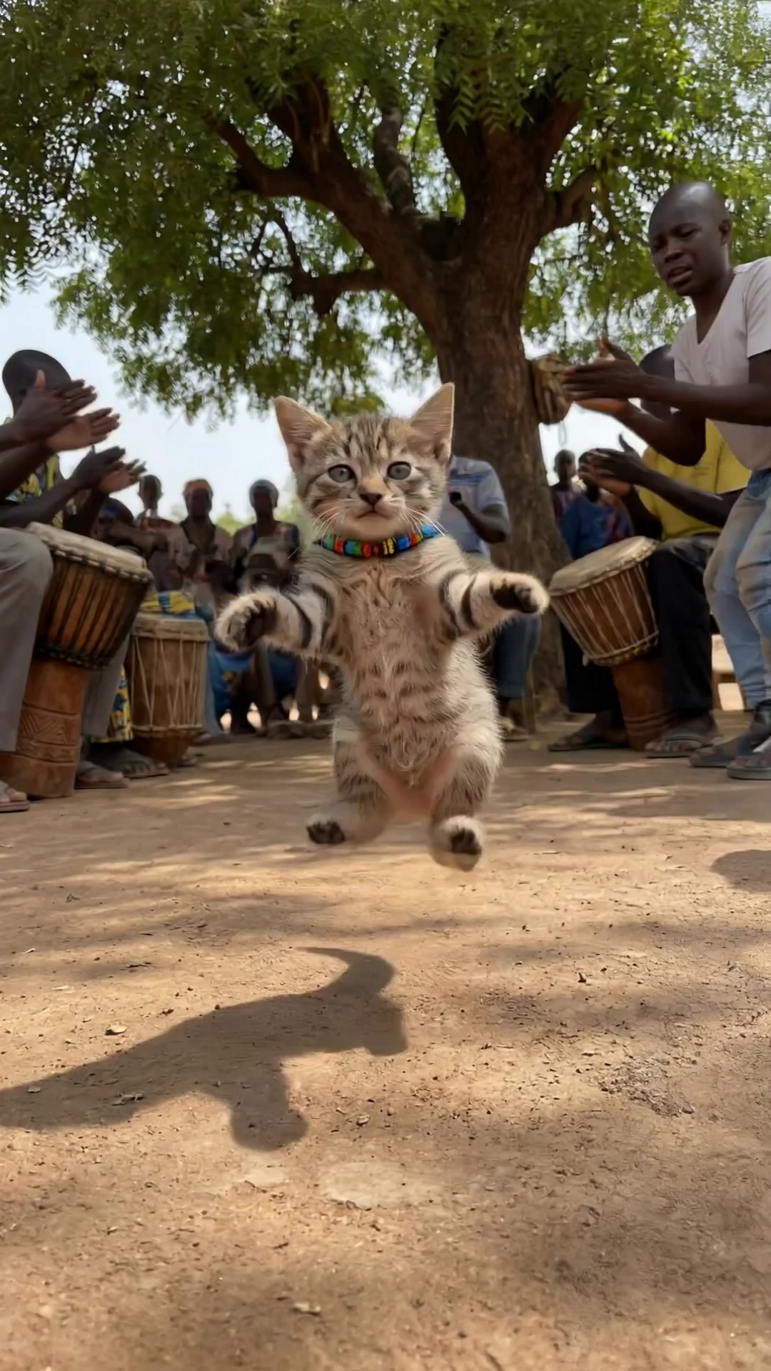 cat dancing - dancing cat ai video AI video
