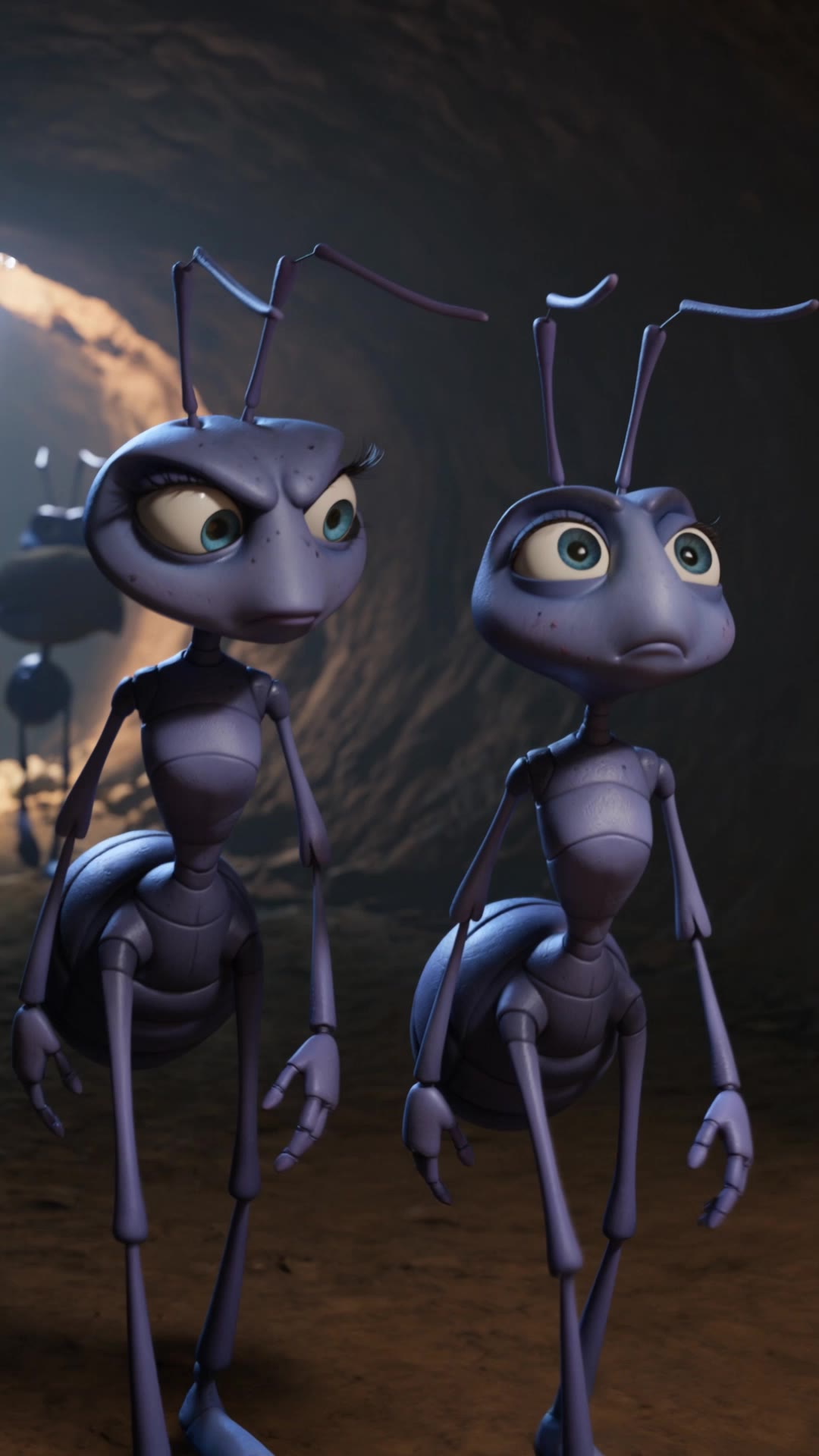 Jealous Ant - fire ant bite images AI video