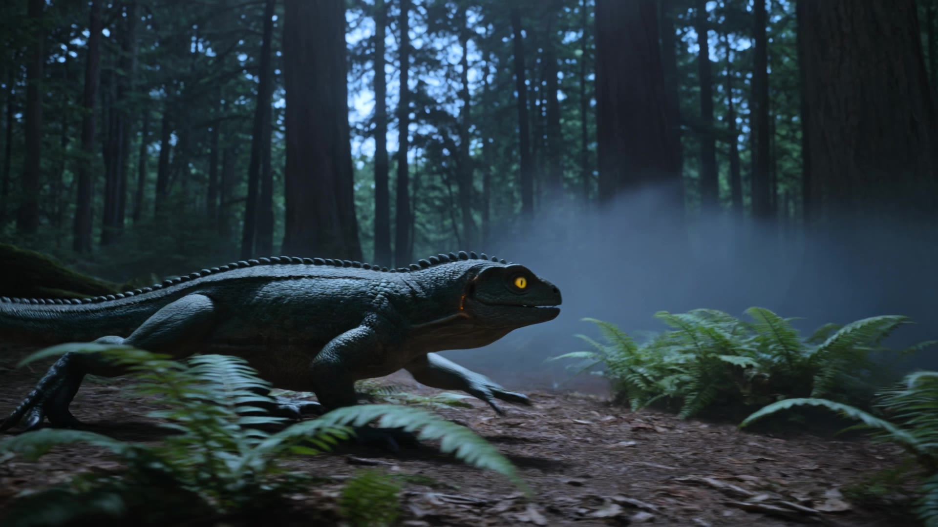 Kling AI work 311472323525450 - lizard alien AI video