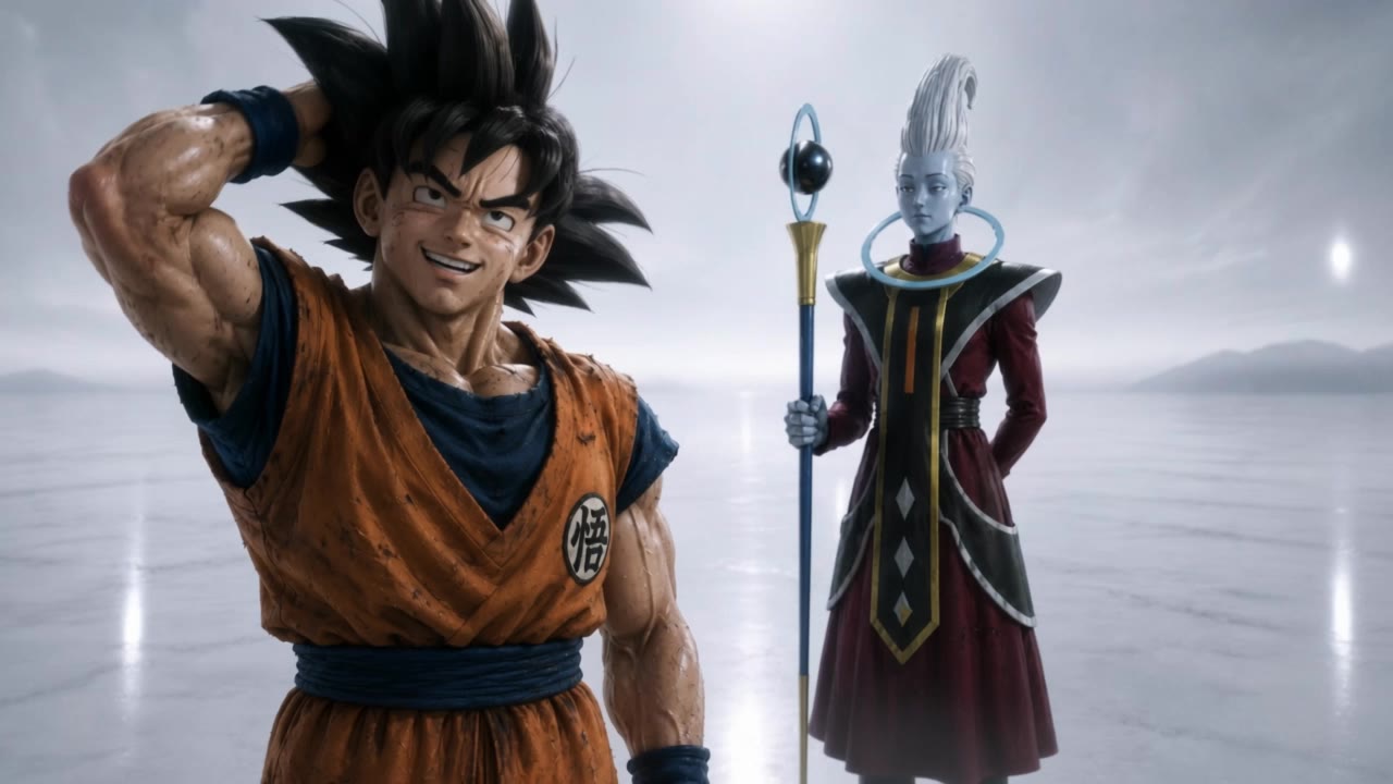 Kling AI work 311868560525984 - goku in a suit AI video
