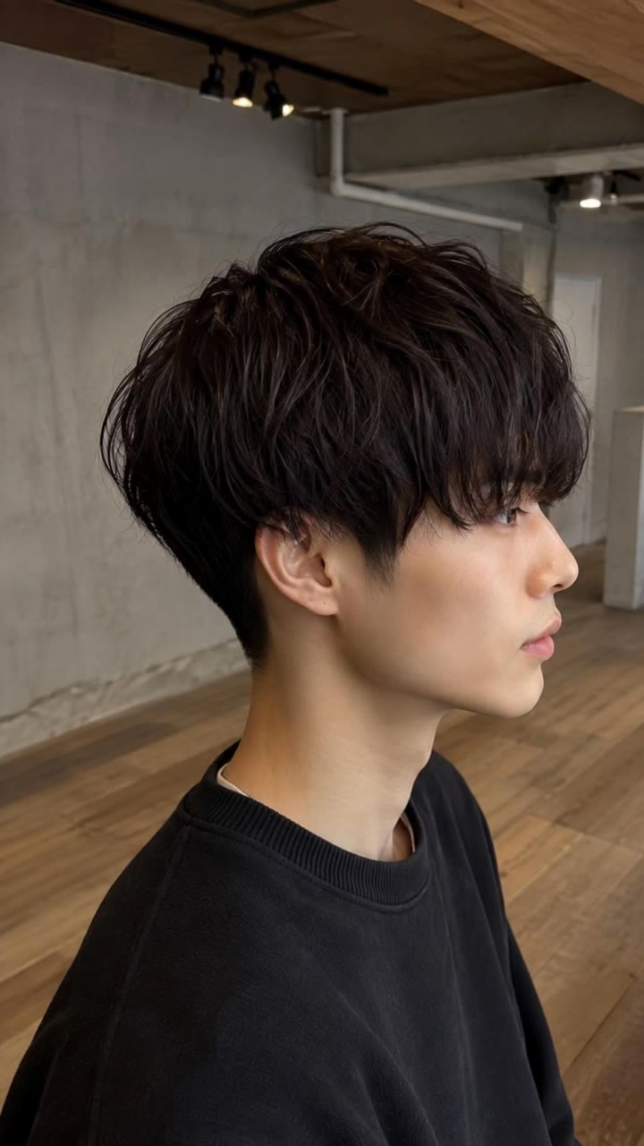 Kling AI work 318769721523350 - textured haircut male AI video