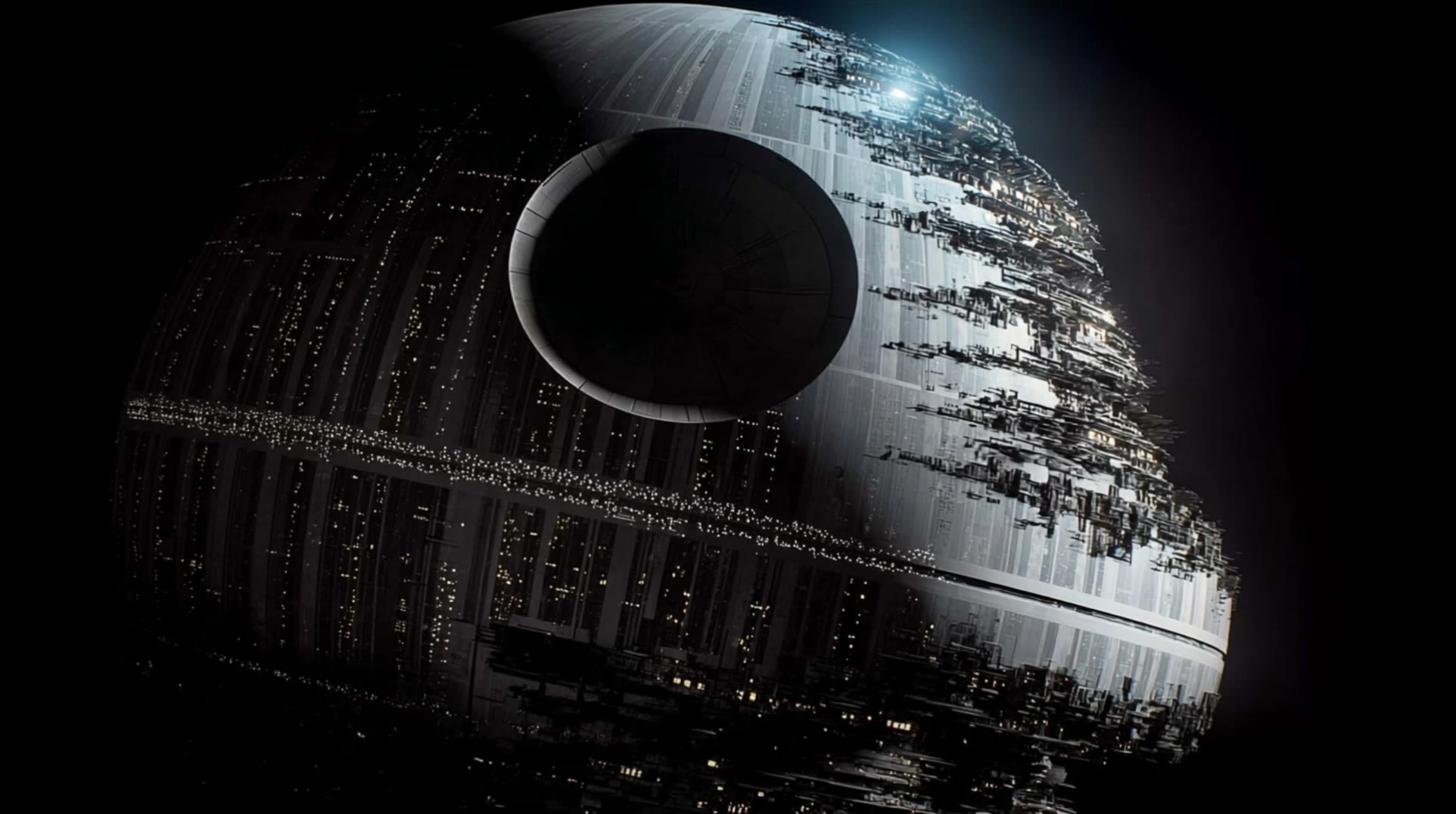 Death Star 1 - star style AI video