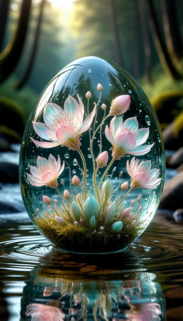 Kling AI work 309743227664376 - pictures of flowers in nature AI video