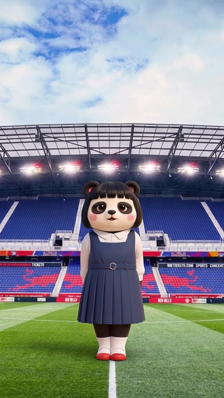Avantgardey Panda dance - image dance AI video