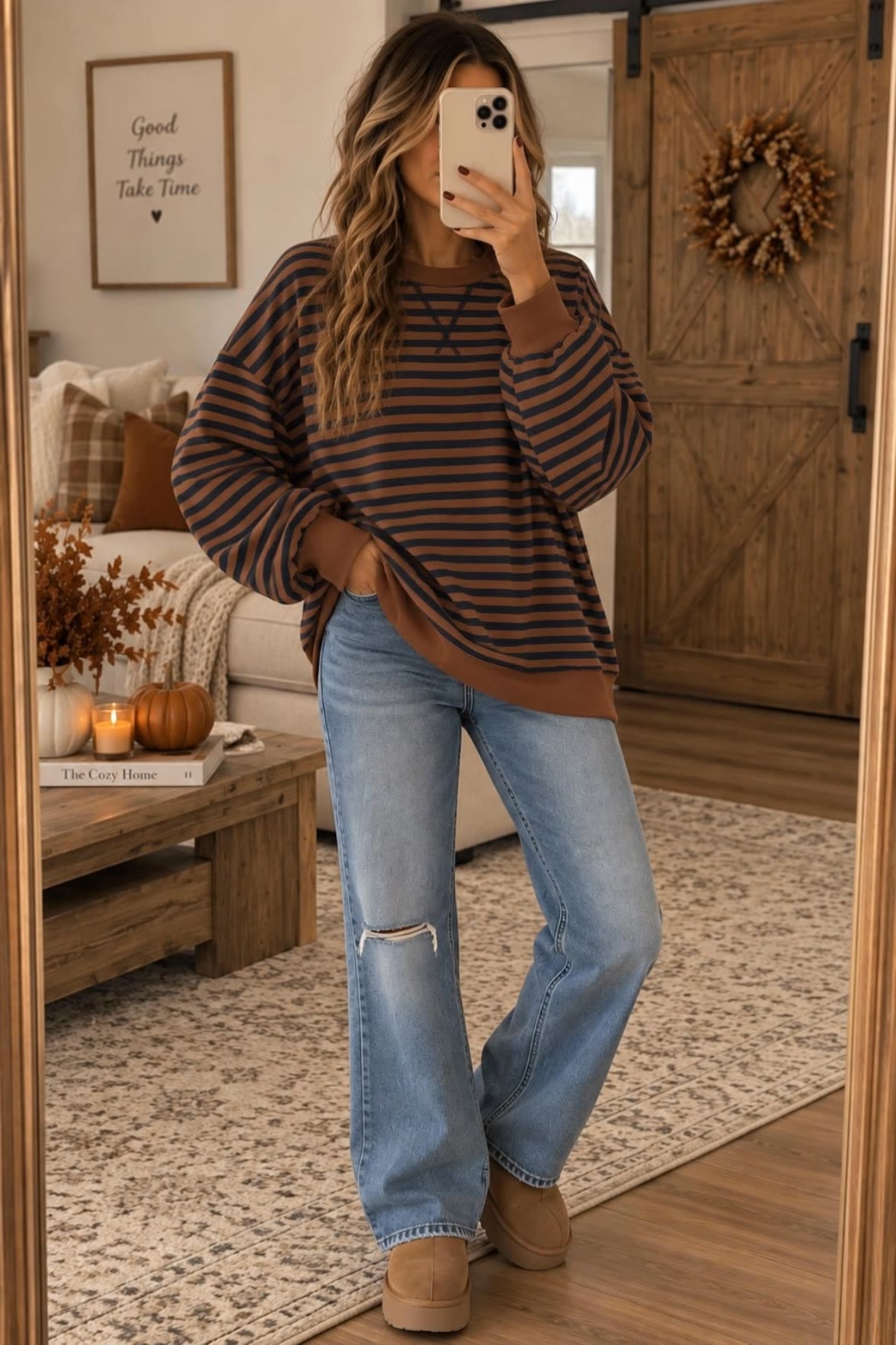 Cozy Fall Outfit Inspo 🍂 - tryon fine arts center AI video