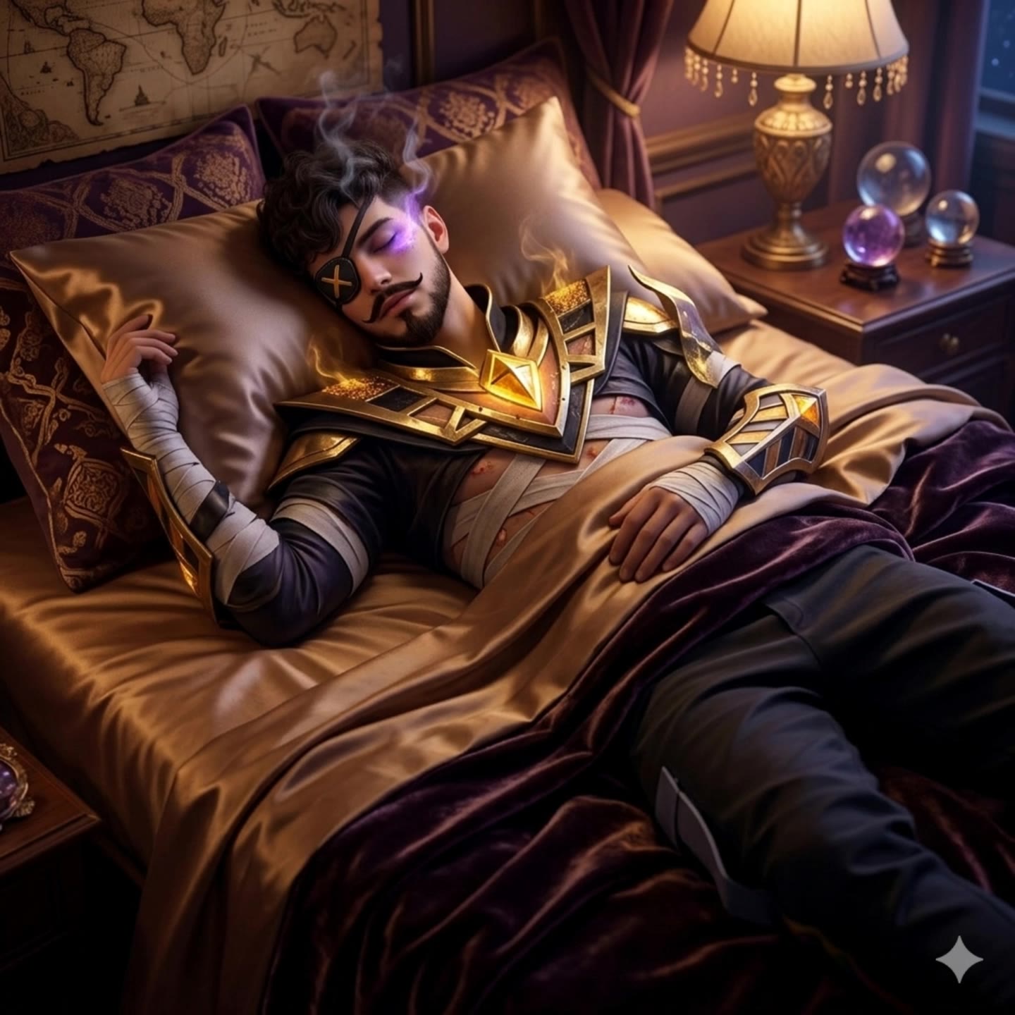 Kling AI work 307614361666981 - sleep animation AI video