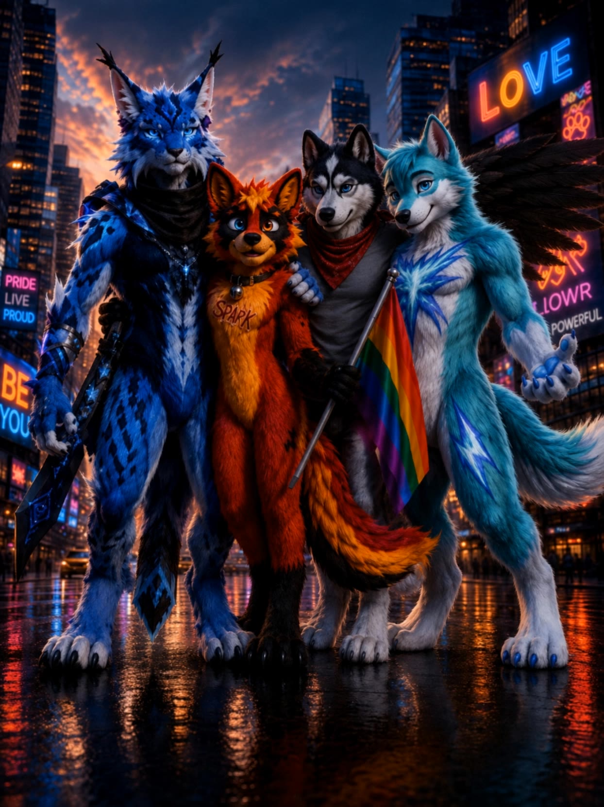 Kling AI work 319141883526171 - fursona creator AI video