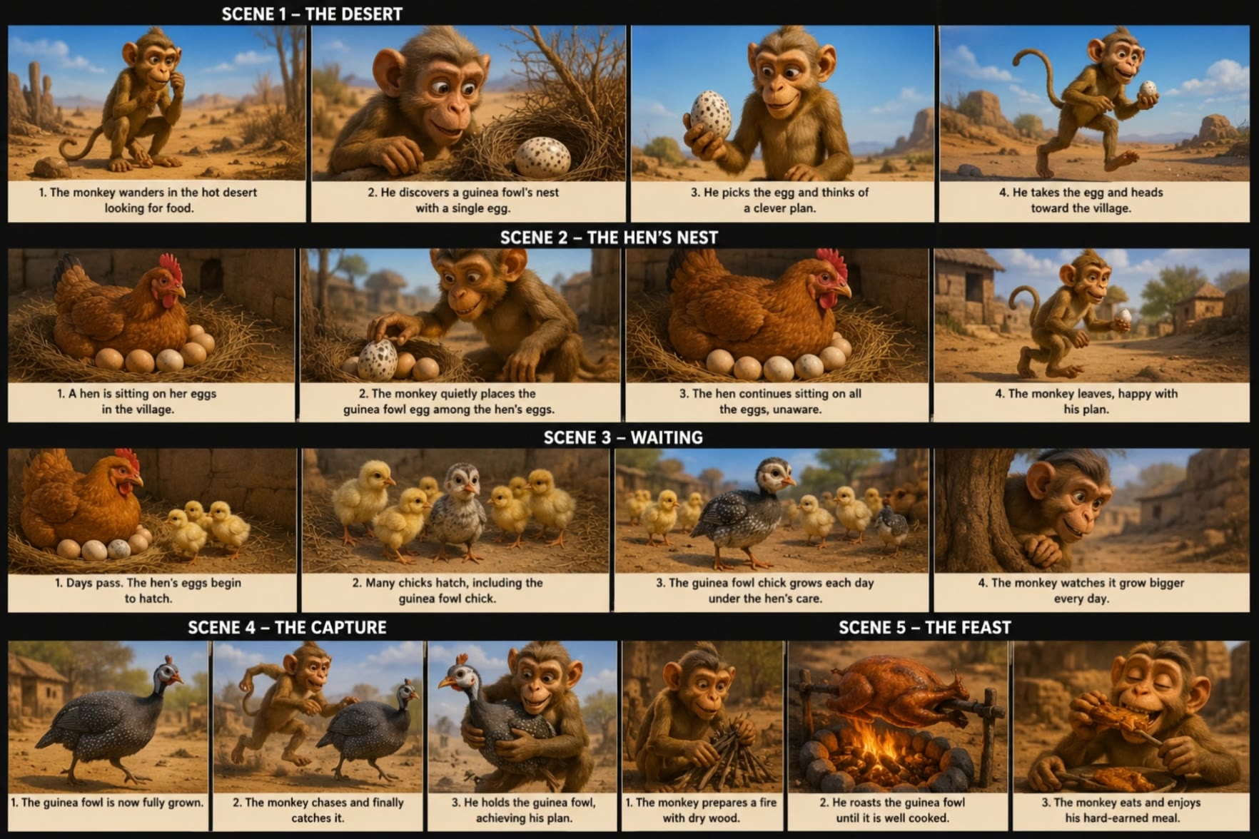 Kling AI work 313273756610228 - evolution of hen AI video