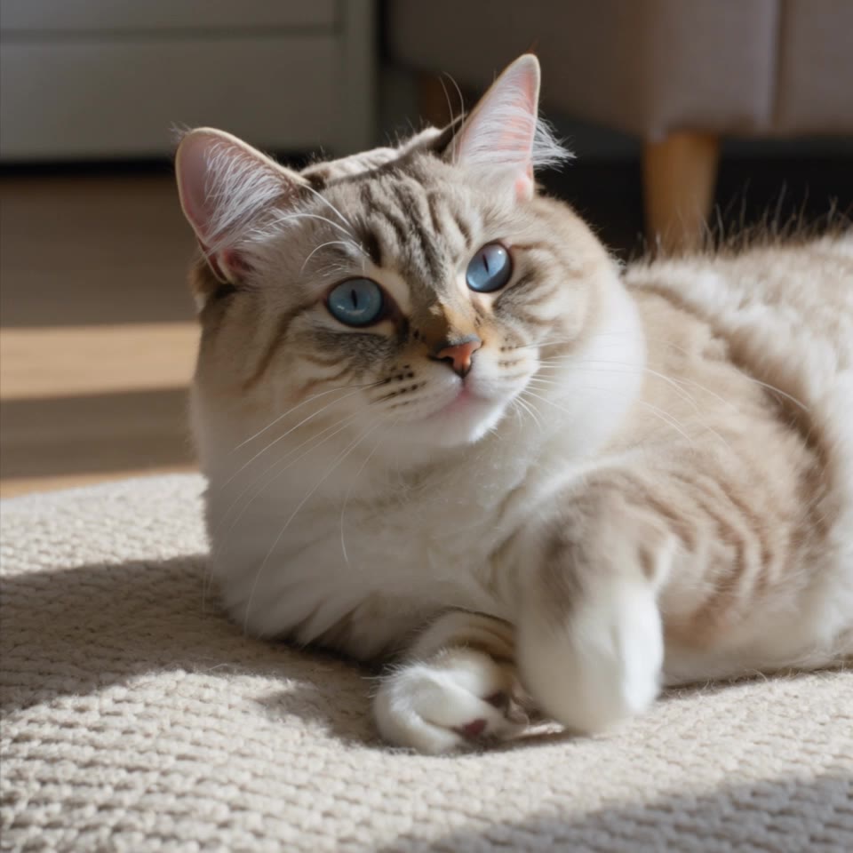 Kling AI work 312979482667470 - cute cat ai AI video