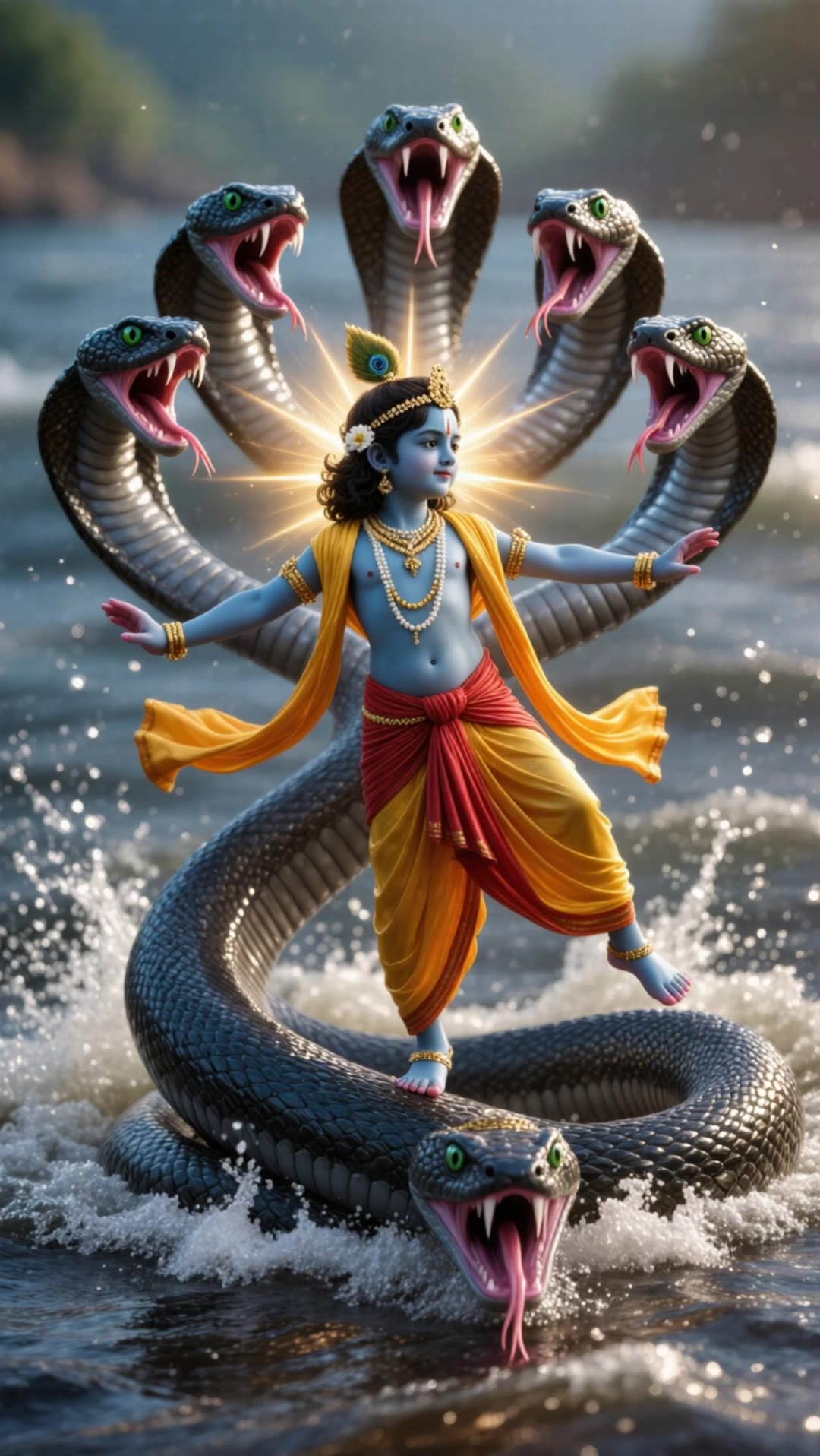 Kling AI work 313930576508240 - krishna lipsync AI video